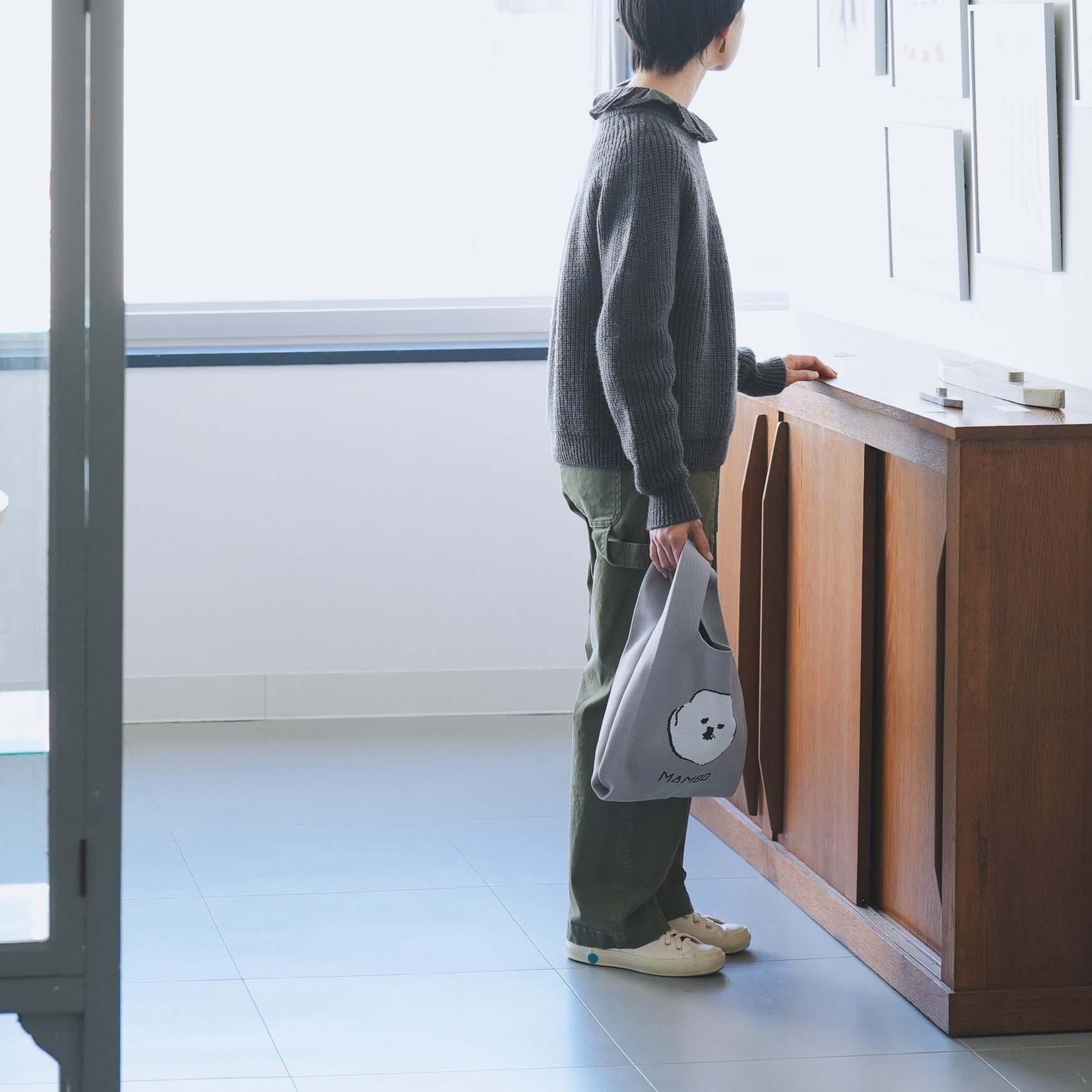 MAMBO（マンボ）｜【ONLINE 限定】MAMBO ニットマルシェバッグ / KAO