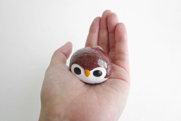 コレクション品整理】さささきようこ フクロウの鳥笛 陶人形