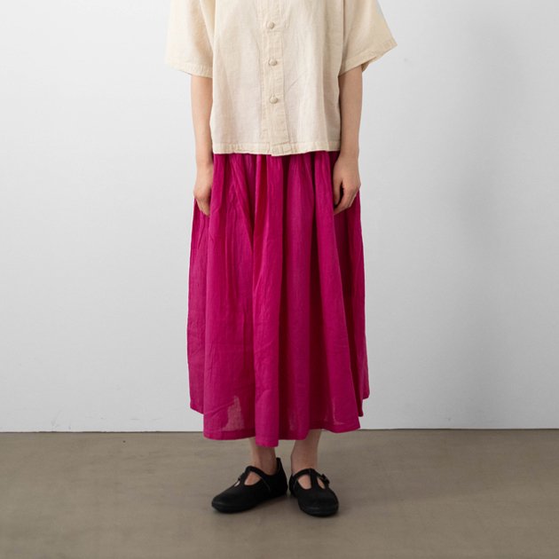 ヂェン先生の日常着｜薄地ロングスカート ピンク - ファッション - スカート - 女性ファッション通販の CLASKA（クラスカ）ONLINE  SHOP