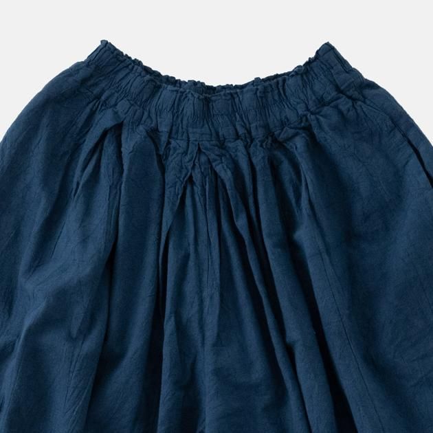 ヂェン先生の日常着｜バルーンパンツ ネイビー - ファッション