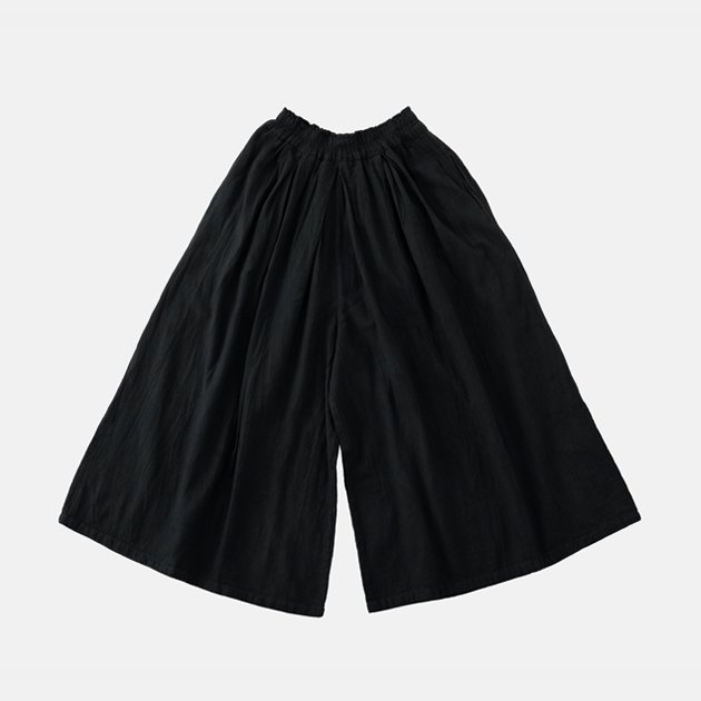 ヂェン先生の日常着｜キュロットワイドパンツ ブラック - ファッション - パンツ・レギンス - 女性ファッション通販の  CLASKA（クラスカ）ONLINE SHOP