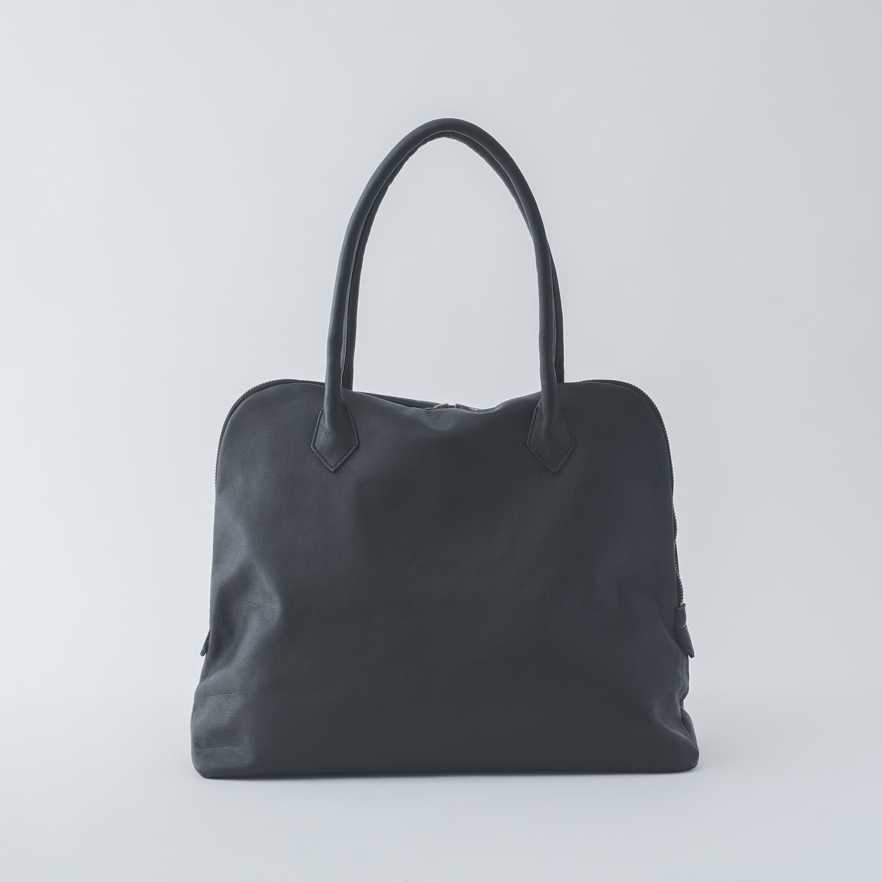 CLASKA（クラスカ）｜Silva Tote Bag Leather noir - バッグ - トート