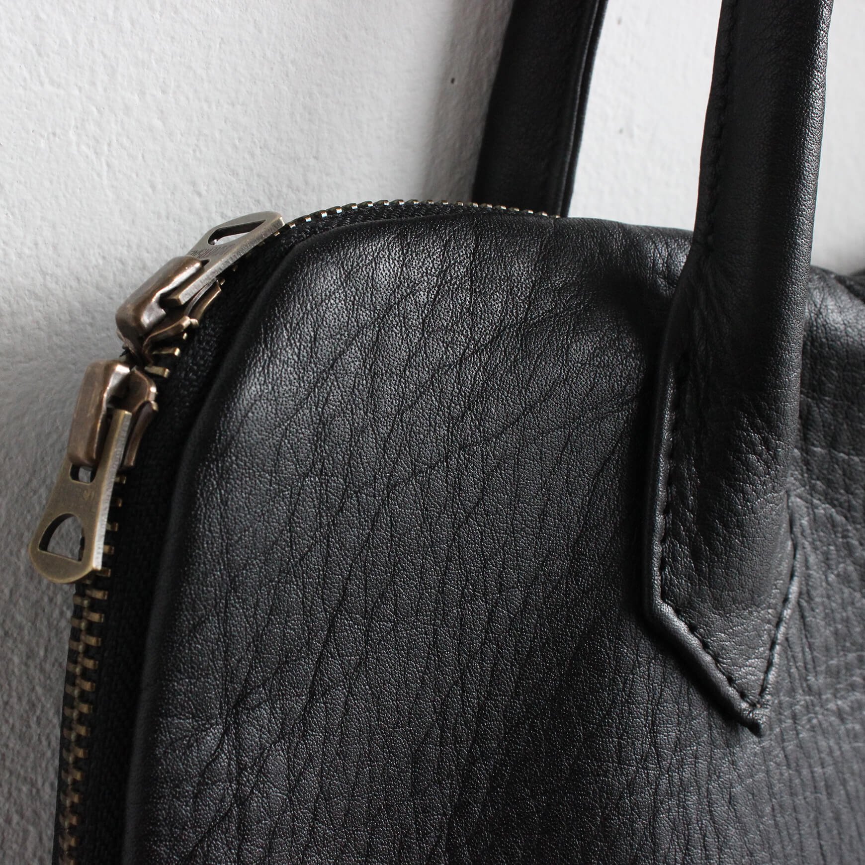 Silva Tote Bag Leather noir