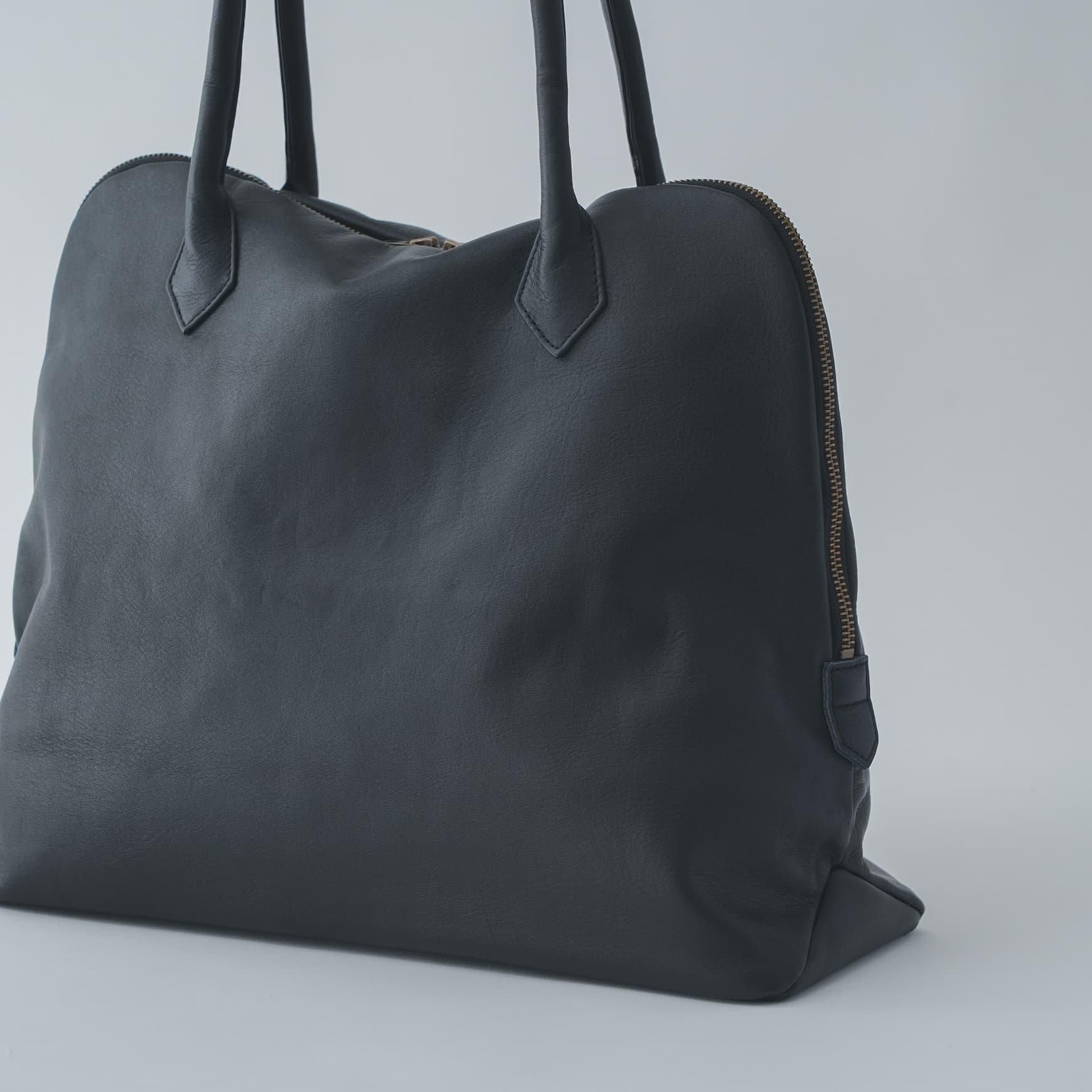 Silva Tote Bag Leather noir