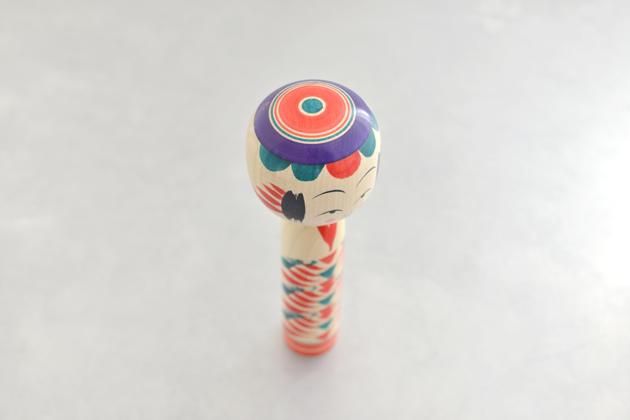 鎌田孝志さんの弥治郎系こけし 赤 - インテリア - オブジェ - 女性