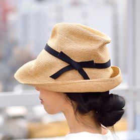 mature ha.（マチュアーハ）｜BOXED HAT 101 ミックスブラウン×ブラックリボン - ファッション - 帽子 -  女性ファッション通販の CLASKA（クラスカ）ONLINE SHOP