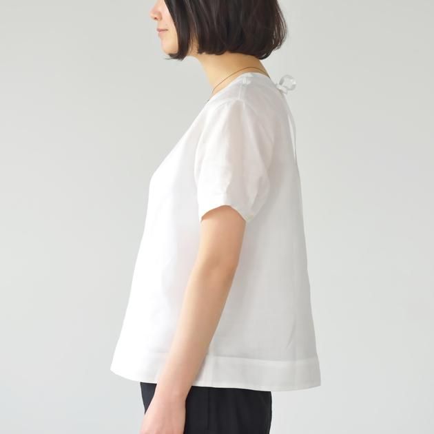 Claska クラスカ Door 麻のブラウス 半袖 ファッション トップス 女性ファッション通販の Claska クラスカ Online Shop