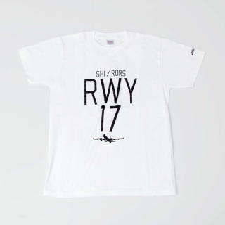 ★期間限定★ SHI RWY17 Tシャツ：ホワイト