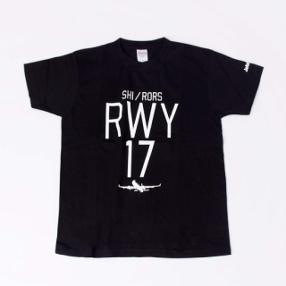 ★期間限定★ SHI RWY17 Tシャツ：ブラック