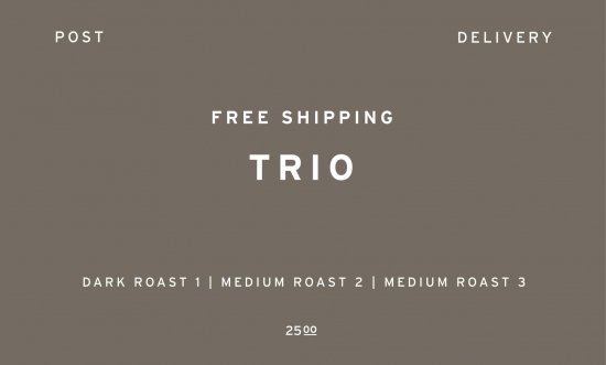 FREE SHIPPING TRIO /240g (80g x 3)