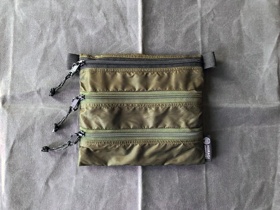 ESP(ECO SIL POLY)Zip Pouch - ブッシュクラフト・キャンプギア