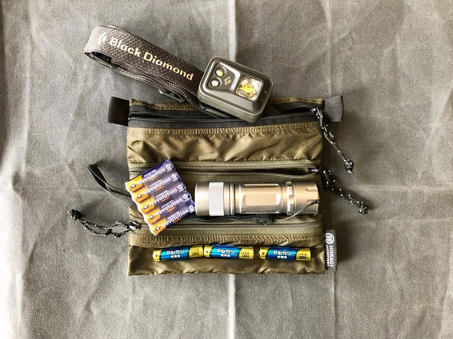 ESP(ECO SIL POLY)Zip Pouch - ブッシュクラフト・キャンプギア