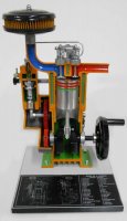 4サイクル・ディーゼルエンジン説明模型