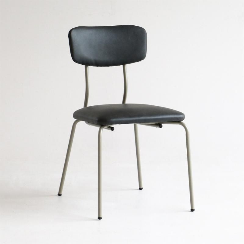 本革のような質感のカフェチェア [drip Cafe Chair(Leather 本革のような質感のカフェチェア [drip Cafe Chair(Leather