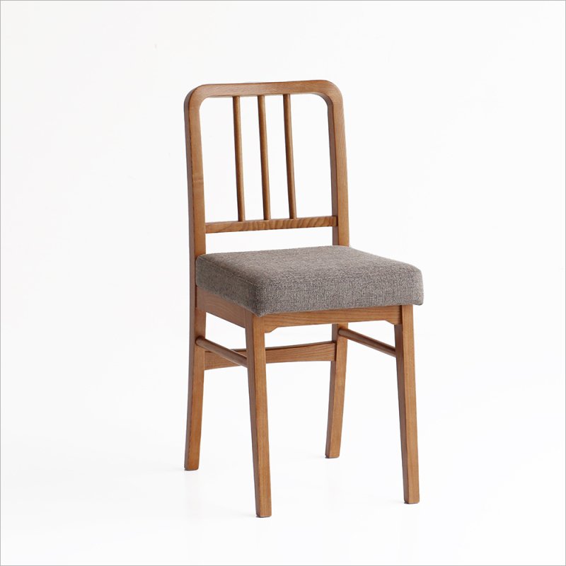 軽量なヴィンテージ風チェア Wood Chair -Atl - CH-3680