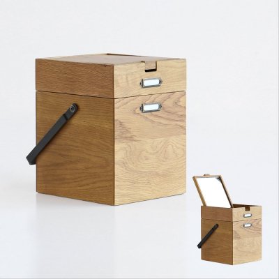 Wooden Cosme Box [K-3745]