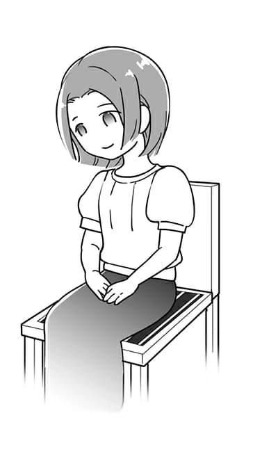 5G防(ゴジボウ)_白黒椅子