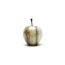 ペーパーウェイト Marble Apple Green Small オブジェ 置物 美術工芸品 人気プレゼント