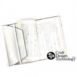 Craft Design Technology / クラフトデザイン 革シリーズ ブックカバー（ホワイト）RAPH2-064W
