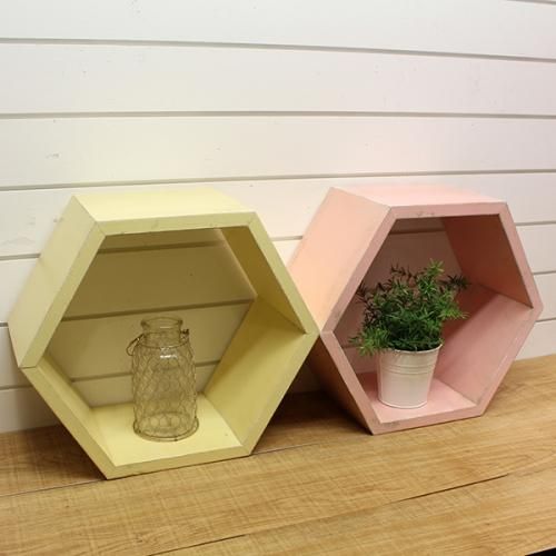 六角形 BOX Lサイズ - 【カラーセレクト雑貨・インテリア雑貨 六角形 BOX Lサイズ - 【カラーセレクト雑貨・インテリア雑貨