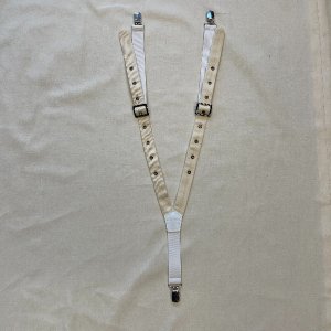 予約販売中！ 2月から4月入荷予定　suspenders01  Ecru / nunuforme 2022SS