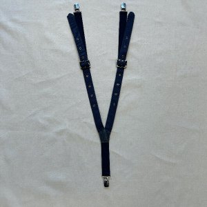 予約販売中！ 2月から4月入荷予定　suspenders01  Navy / nunuforme 2022SS