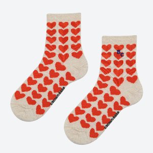 <img class='new_mark_img1' src='https://img.shop-pro.jp/img/new/icons14.gif' style='border:none;display:inline;margin:0px;padding:0px;width:auto;' />Hearts short socks /  BOBO CHOSES 22AW