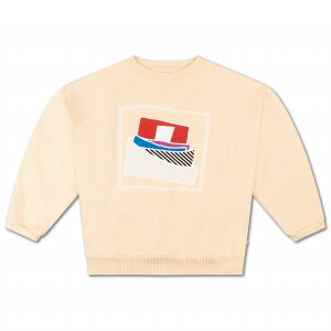 <img class='new_mark_img1' src='https://img.shop-pro.jp/img/new/icons14.gif' style='border:none;display:inline;margin:0px;padding:0px;width:auto;' />CREWNECK SWEATER / BLOND SAND / REPOSE AMS 22AW