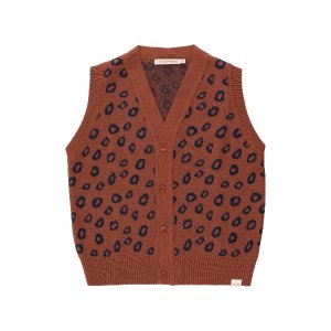 <img class='new_mark_img1' src='https://img.shop-pro.jp/img/new/icons20.gif' style='border:none;display:inline;margin:0px;padding:0px;width:auto;' />30%OFF animal print vest / chestnut×navy / tiny cottons 2022aw