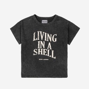 <img class='new_mark_img1' src='https://img.shop-pro.jp/img/new/icons14.gif' style='border:none;display:inline;margin:0px;padding:0px;width:auto;' />Living In A Shell T-shirt /  BOBO CHOSES 23ss