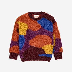 <img class='new_mark_img1' src='https://img.shop-pro.jp/img/new/icons14.gif' style='border:none;display:inline;margin:0px;padding:0px;width:auto;' />Multicolor intarsia jumper  /  BOBOCHOSES 23AW