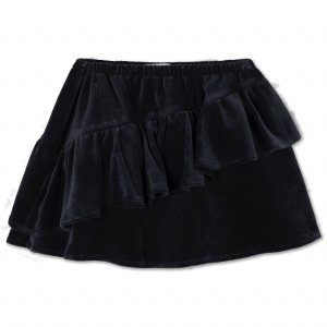 <img class='new_mark_img1' src='https://img.shop-pro.jp/img/new/icons14.gif' style='border:none;display:inline;margin:0px;padding:0px;width:auto;' /> ruffle skirt / iron grey / REPOSE AMS 23AW