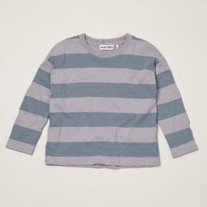 <img class='new_mark_img1' src='https://img.shop-pro.jp/img/new/icons20.gif' style='border:none;display:inline;margin:0px;padding:0px;width:auto;' />30%OFF Long Sleeve Tee  / Dapple Grey & Tradewind / mainstory - ᥤ󥹥ȡ꡼ 23aw