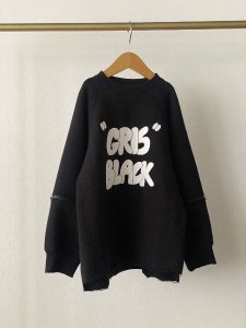<img class='new_mark_img1' src='https://img.shop-pro.jp/img/new/icons14.gif' style='border:none;display:inline;margin:0px;padding:0px;width:auto;' />Elbow Zip sweat / Black / GRIS BLACK 23aw						
							