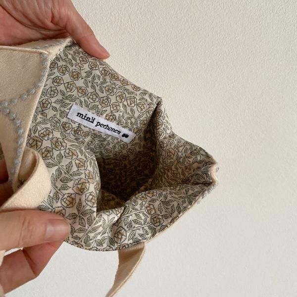 tambourine / mini bag light beige | ミナペルホネン(mina tambourine / mini bag light beige | ミナペルホネン(mina
