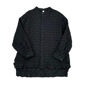 <img class='new_mark_img1' src='https://img.shop-pro.jp/img/new/icons14.gif' style='border:none;display:inline;margin:0px;padding:0px;width:auto;' />shirring shirt BLACK / MOUN TEN.-ޥƥ24ss