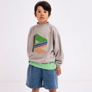 <img class='new_mark_img1' src='https://img.shop-pro.jp/img/new/icons14.gif' style='border:none;display:inline;margin:0px;padding:0px;width:auto;' />comfy sweater / light mixed grey /  REPOSE AMS 24ss