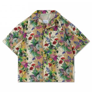 <img class='new_mark_img1' src='https://img.shop-pro.jp/img/new/icons14.gif' style='border:none;display:inline;margin:0px;padding:0px;width:auto;' />boxy shirt / fizzy flower / REPOSE AMS 24ss
