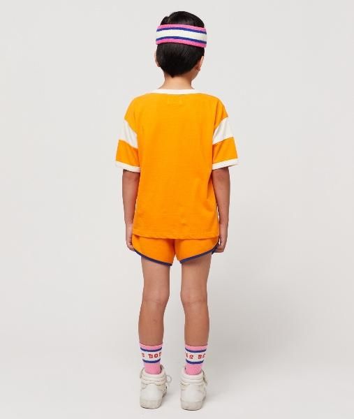 新品 BOBO CHOSES 2024SS ロゴデニムパンツ4-5yサイズ BOBO CHOSES（ボボショーズ）の「B C Squared Denim Pants