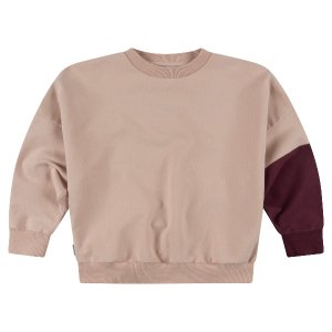 <img class='new_mark_img1' src='https://img.shop-pro.jp/img/new/icons14.gif' style='border:none;display:inline;margin:0px;padding:0px;width:auto;' />Duo Oversized Sweater / Rose Dust Crushed Violets / MINGO.24ss