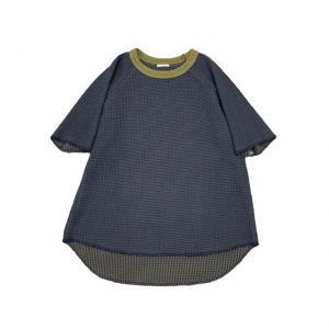 <img class='new_mark_img1' src='https://img.shop-pro.jp/img/new/icons14.gif' style='border:none;display:inline;margin:0px;padding:0px;width:auto;' />Bicolor waffle T / navy brown / MOUN TEN. (マウンテン)24ss
