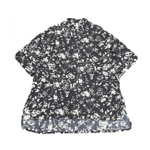 MOUN TEN. ޥƥ 24ss / leaf camo SS shirt Charcoal 