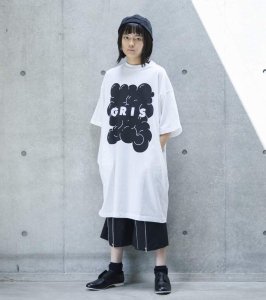 <img class='new_mark_img1' src='https://img.shop-pro.jp/img/new/icons14.gif' style='border:none;display:inline;margin:0px;padding:0px;width:auto;' />Super big tee / White / GRIS BLACK 24ss					
							