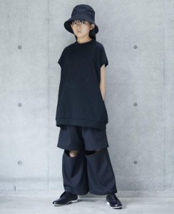 <img class='new_mark_img1' src='https://img.shop-pro.jp/img/new/icons14.gif' style='border:none;display:inline;margin:0px;padding:0px;width:auto;' />Separete wide Pants / GRIS BLACK 24ss					
							