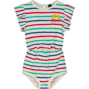 <img class='new_mark_img1' src='https://img.shop-pro.jp/img/new/icons14.gif' style='border:none;display:inline;margin:0px;padding:0px;width:auto;' />Playsuit multicolor stripes / BONMOT 24ss