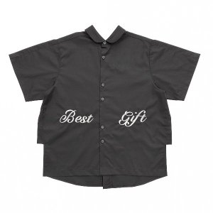<img class='new_mark_img1' src='https://img.shop-pro.jp/img/new/icons14.gif' style='border:none;display:inline;margin:0px;padding:0px;width:auto;' />Best gift blouse / Black | ˥ˡ ( UNIONINI ) 24ss
