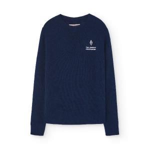 <img class='new_mark_img1' src='https://img.shop-pro.jp/img/new/icons20.gif' style='border:none;display:inline;margin:0px;padding:0px;width:auto;' />30%OFF 24awThe animals observatory   / BULL KIDS SWEATER Navy