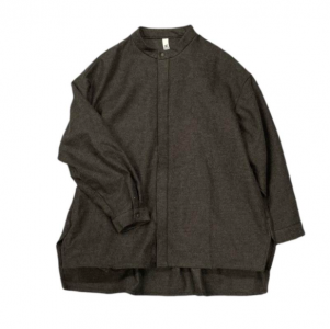 <img class='new_mark_img1' src='https://img.shop-pro.jp/img/new/icons14.gif' style='border:none;display:inline;margin:0px;padding:0px;width:auto;' />24awMOUN TEN. ޥƥ / C/YAK flannel shirt Charcoal