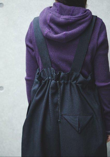 GRIS BLACK | オーバーオール - microapartment