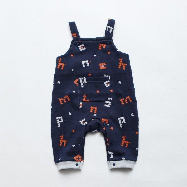 mina perhonen ベビーロンパース | navy - microapartment